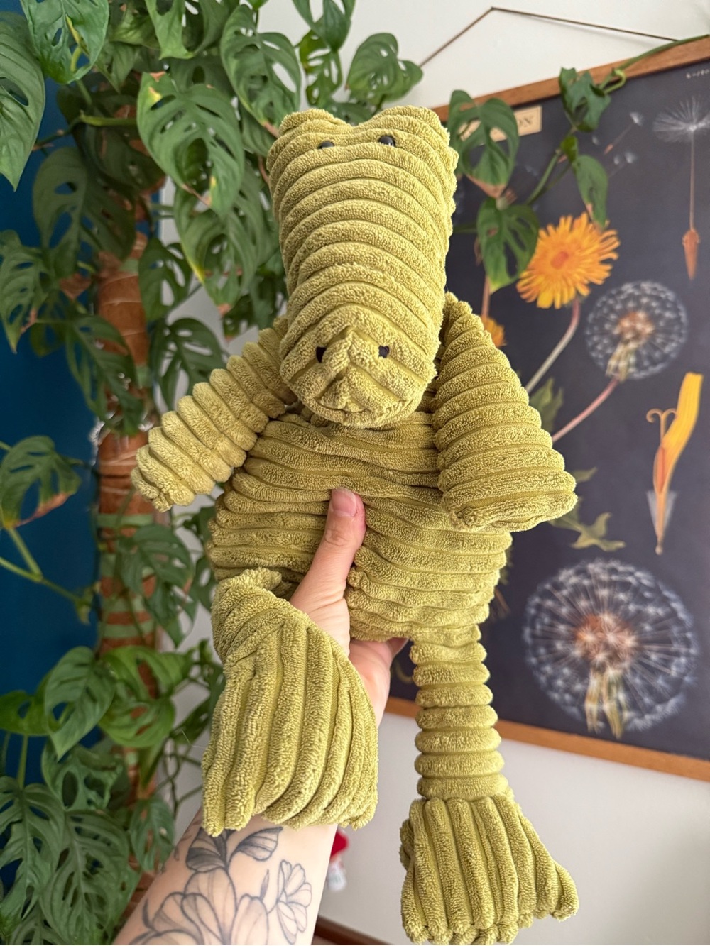 Jellycat Corduroy Crocodile